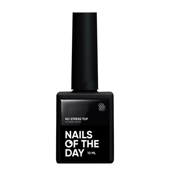 Топ NAILSOFTHEDAY No stress top no wipe, 10 мл