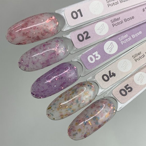 SILLER Potal Base Nr. 5 rosa-milchig mit Farbpotal 8 ml ​ - Фото №3