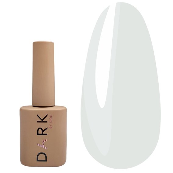 Цветной топ Dark Milky White Top без липкого слоя 10 мл - Фото №1