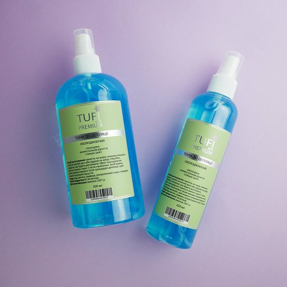 Тоник до депиляции TUFI profi PREMIUM охлаждающий 250 мл (0104348) - Фото №4