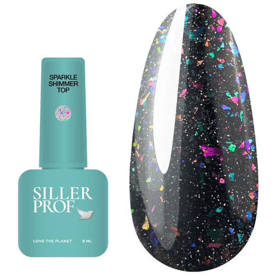 Top SILLER Sparkle Shimmer with shimmer 8 ml - Фото №1