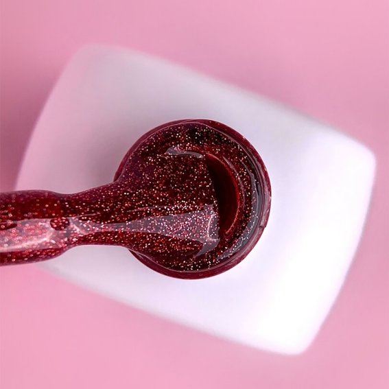Гель-лак LUNA Reflection №228 ярко-красный светоотражающий 13 мл (047-2860-0608) - Фото №2