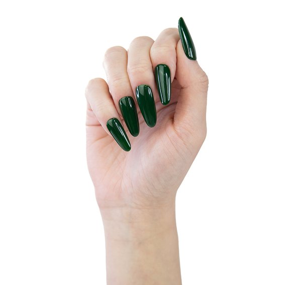 Гель-лак MAKEAR Regular 866 темно-зеленый 8 мл - Фото №2