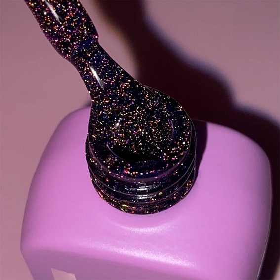 Acrygel reflective LUNA Light №58 dark blue 13 ml (249-2888-0600) - Фото №4