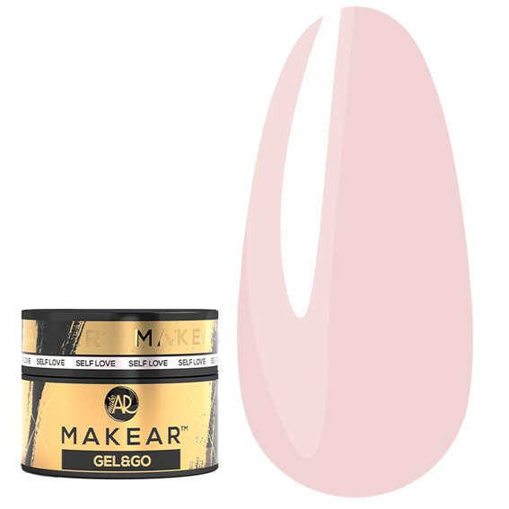 Гель для наращивания MAKEAR Gel&Go GG08 Self Love 15 мл - Фото №1