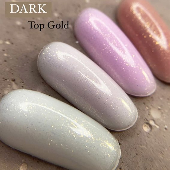 Dark Gold Top ohne Klebeschicht 10 ml - Фото №3