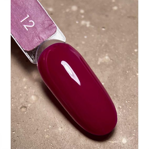 Gel polish DARK New collection 12 plum 10 ml - Фото №4