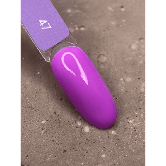 Gellack DARK Neue Kollektion 47 helles Flieder 10 ml - Фото №4