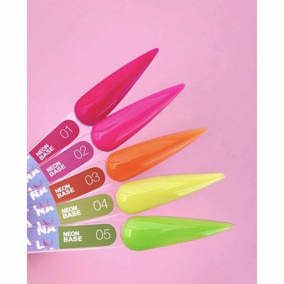 Base LUNA Neon Base №3 orange 13 ml (313-2551-0488) - Фото №3