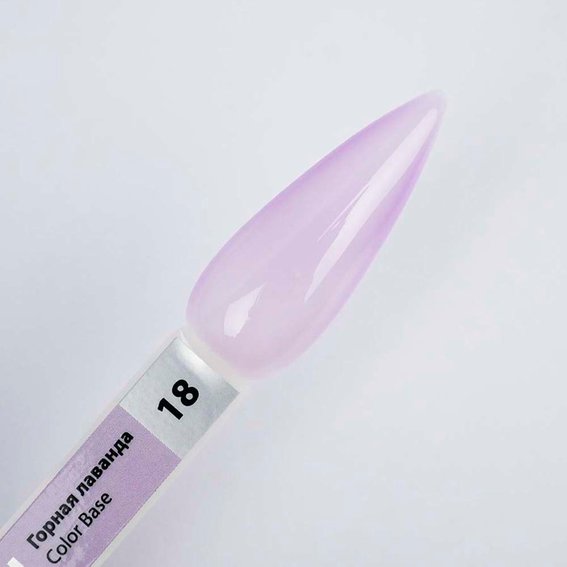 Цветная база TUFI profi PREMIUM Color Base 018 горная лаванда 8 мл (0123357) - Фото №4