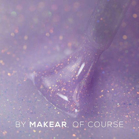 MAKEAR Sparkling Rubber Base SRB03 Andromeda 8 ml - Фото №2