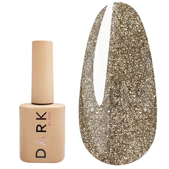 Гель-лак DARK Night Cat 01 светоотражающий кошачий глаз золото 10 мл - Фото №1