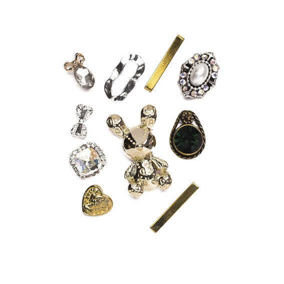 Satz Nageldekorationen-Mix - Фото №3