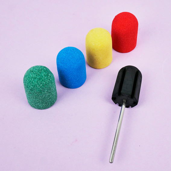 Pedikürekappe TUFI profi PREMIUM blau 160 Körnung 16 mm (0243473) - Фото №4