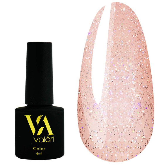 Valeri Farbgel-Fluor Nr. 025 Creme Beige mit Räumen von 6 ml (VA25) - Фото №1