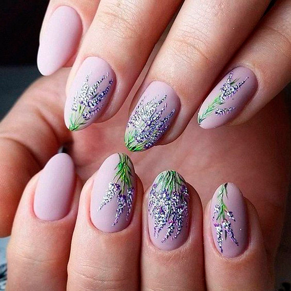 Маникюр с цветами (Весенний Дизайн)