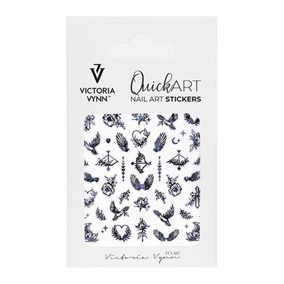 Наклейки для дизайна ногтей Victoria Vynn ART 01, L