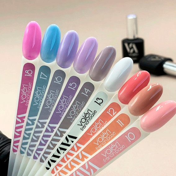 VALERI French Base Nr. 12 rosa 6 ml (VFB6-12) - Фото №3