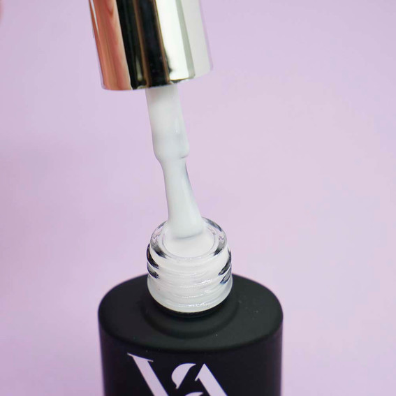 VALERI French Base № 04 white with blue microshine 6 ml (VFB6-4) - Фото №2