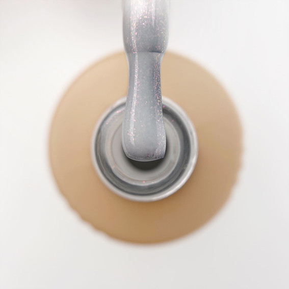 DARK PRO base Shine 09 milky with pink glitter 15 ml - Фото №2