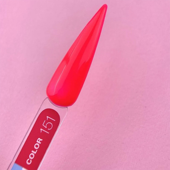 Гель-лак Lunamoon Color №151 красно-розовый 13 мл (047-2199-0435) - Фото №3