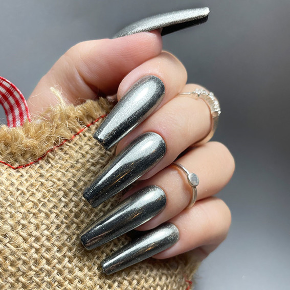 Rubbing for nails Slowianka 01 Pegasus Silver 2 g - Фото №3