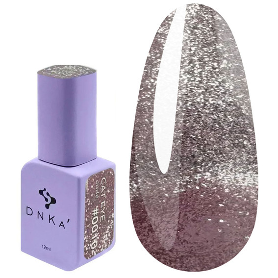 Гель-лак DNKa Cat Eye №010 пудровый 12 мл (FTCGP0010) - Фото №1