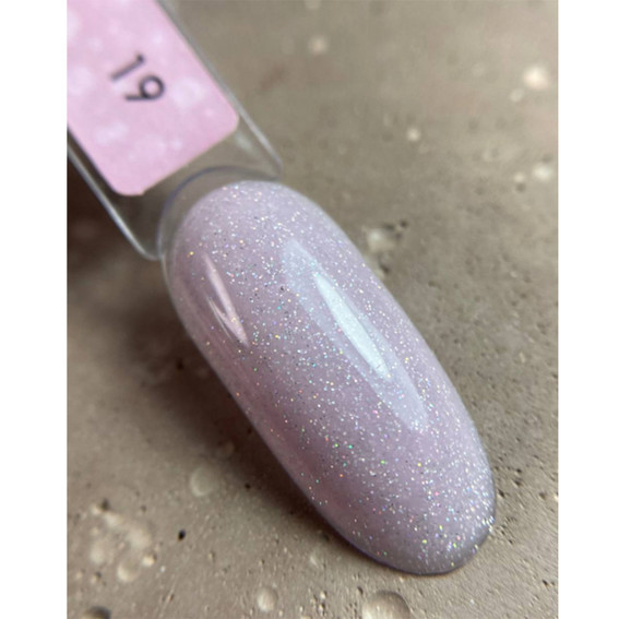 DARK PRO Base 19 helles Flieder mit Schimmer 30 ml - Фото №2