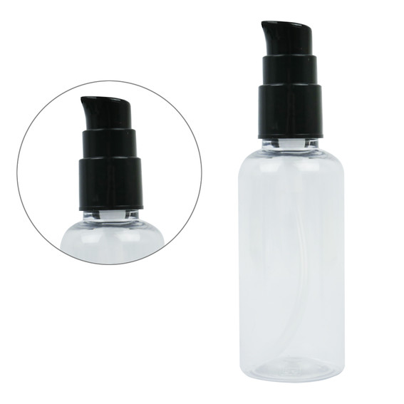 MILLIFORM Plastikflasche Ella (Matt) mit geschlossenem schwarzen Spenderdeckel 50 ml - Фото №1