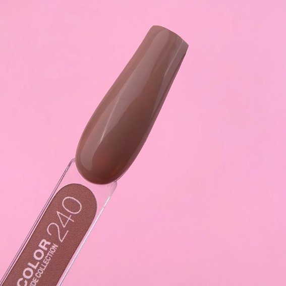 Gel polish LUNA Color №240 chocolate 13 ml (047-3462-0908) - Фото №3
