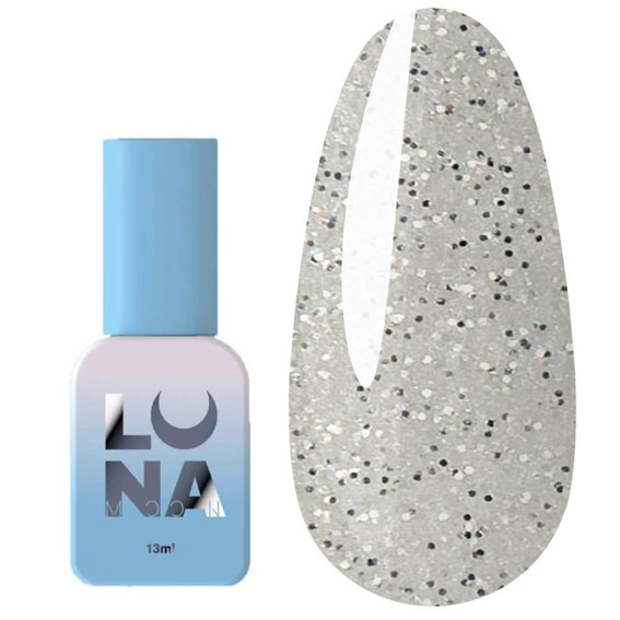 Acrygel LUNA Light №72 light gray with glitter 13 ml (249-3368-0897) - Фото №1