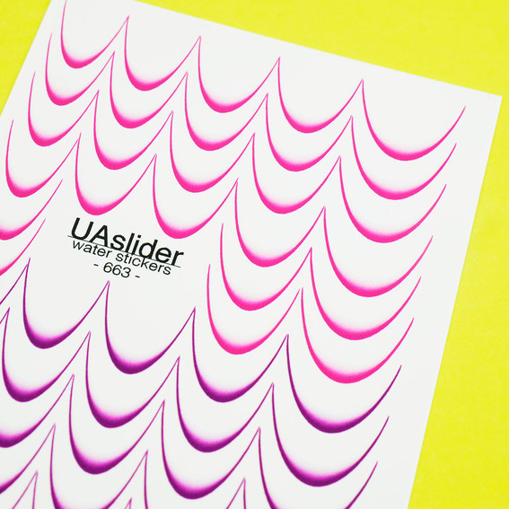 Slider design UAslider french ombre №663 - Фото №2