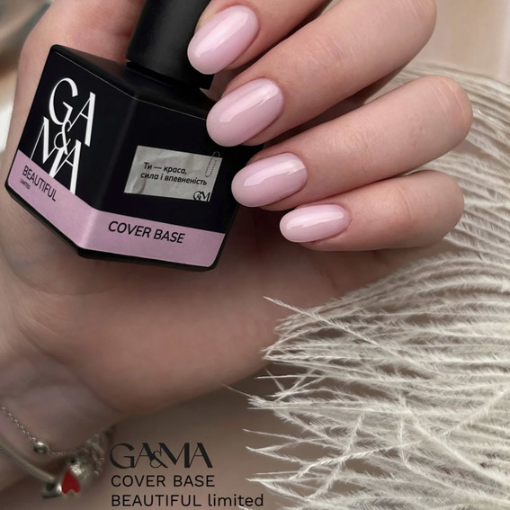 База для ногтей GA&MA Cover Base Beautiful Limited розовый кукольный 15 мл (7702965) - Фото №2