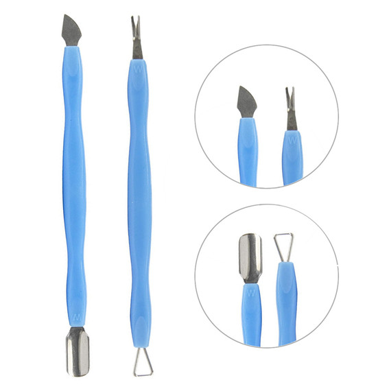 Set Maniküre-Spatel blau 2-tlg - Фото №1