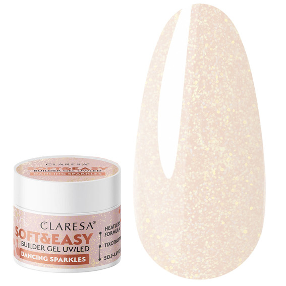 CLARESA SOFT&EASY DANCING SPARKLES 12 g - Фото №1