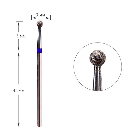 Diamond cutter Dark  №112 blue layer 030 - Фото №1