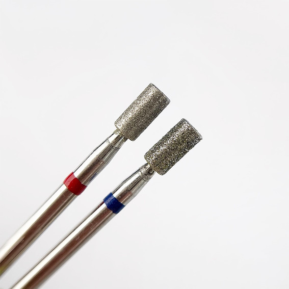 Фреза алмазная Dark №127 синий цилиндр 032 - Фото №3