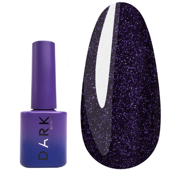 Гель-лак DARK Flash 10 фиолетовый светоотражающий 10 мл - Фото №1