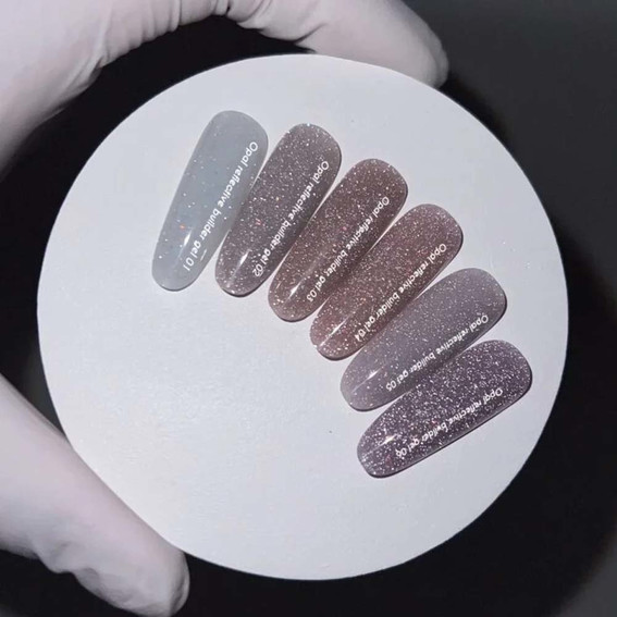 Gel NAILSOFTHEDAY Opal reflektierend Aufbaugel 02  15 g - Фото №3