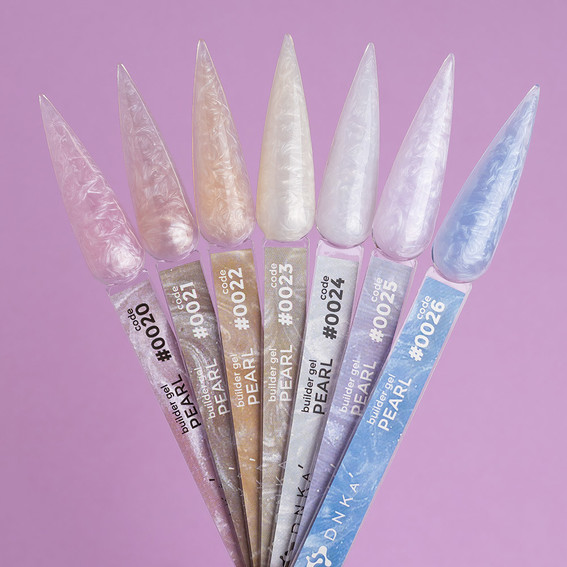 DNKa Builder Gel #0023 Pearl light beige with pearl 30 ml (BGD0023) - Фото №3