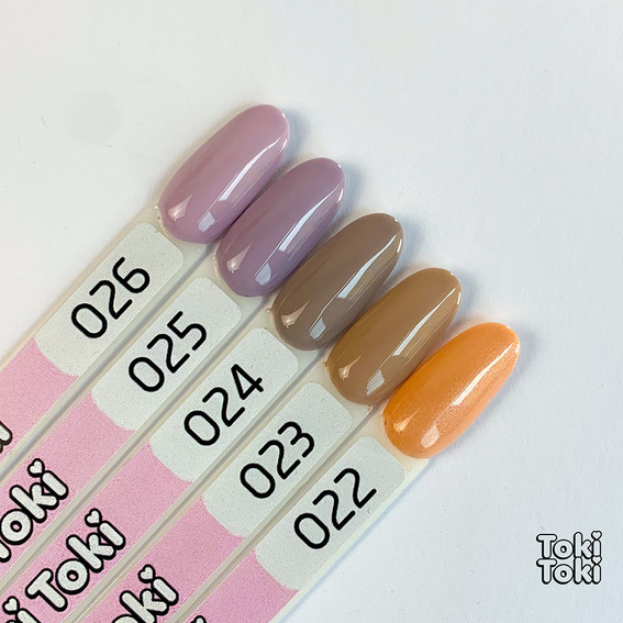 Гель-лак Toki-Toki № 023 темный песочный 5 мл - Фото №2