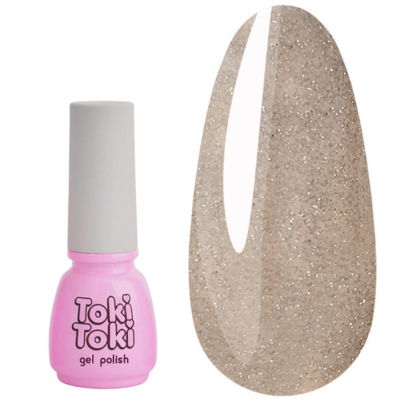 Gel polish Toki-Toki Cosmo № 05 beige reflective 5 ml - Фото №1