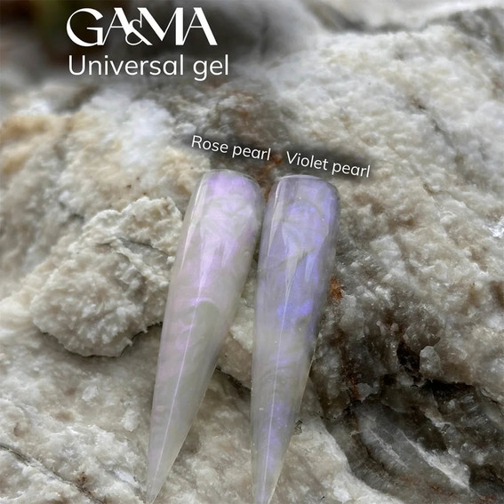 Gel GA&MA Universal Gel Violet Pearl limited 15 ml (7703018) - Фото №4