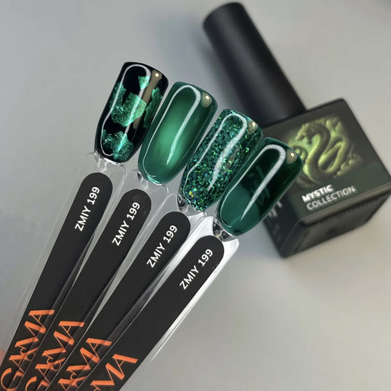 Гель-лак GA&MA Mystic Collection №199 Zmiy 10 мл (7703034) - Фото №2