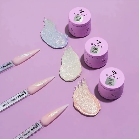 Арт-паста DNKa Jewel Paste №0003 перламутровый лиловый 5 мл (JPDNKA3) - Фото №4