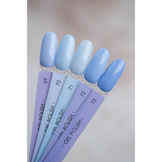 Gel polish DARK New collection 70 blue 6 ml - Фото №4