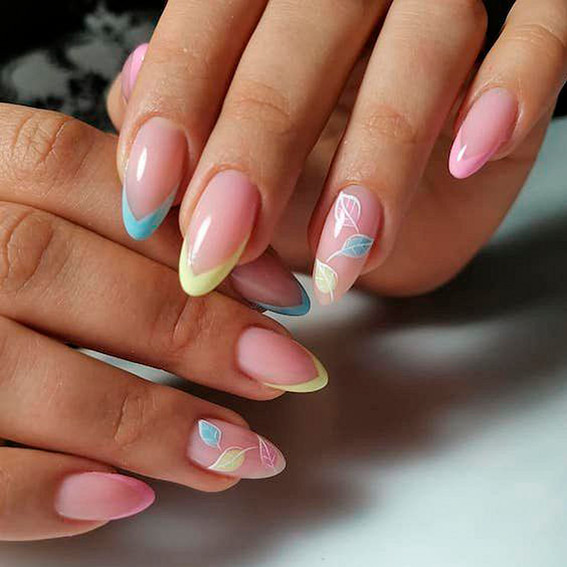 Manicure Spring 2025 (Colored French)