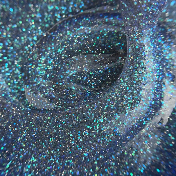 Топ для ногтей Touch Twinkle top 03 прозрачный с изумрудными блестками и светоотражающим шиммером 13 мл - Фото №2