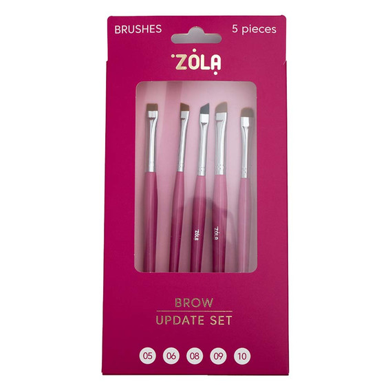 Набор кистей ZOLA Update Set 5 шт