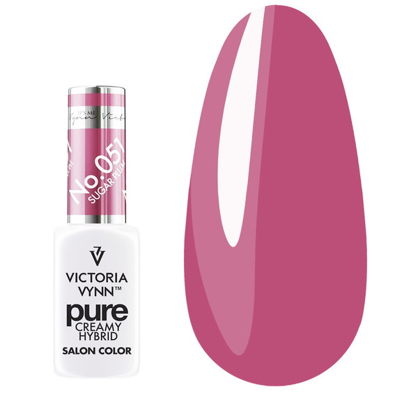 Гель-лак Victoria Vynn PURE CREAMY HYBRID 051 Sugar Plum 8 мл - Фото №1